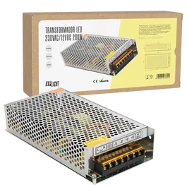 BX3 LIGHT BX3-TRIP25200W17A - Transformateur convertisseur AC/DC 230 VAC/12VDC 200W/17A IP20, source d'alimentation LED