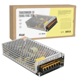 BX3 LIGHT BX3-TRIP25200W17A - Transformateur convertisseur AC/DC 230 VAC/12VDC 200W/17A IP20, source d'alimentation LED