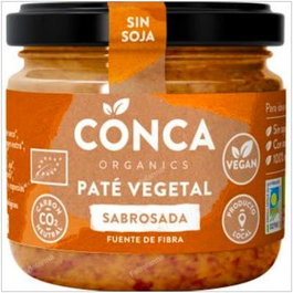 Conca Organics Pâté Végétal Sabrosada 110g Bio Vegan