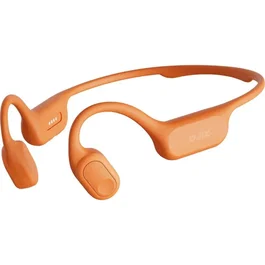 D-Jix Triton 600 - Écouteurs à conduction osseuse sans fil Bluetooth et MP3 - 32 Go - Autonomie 15h - Résistance IP68 - Microphone à réduction de bruit - Couleur Orange