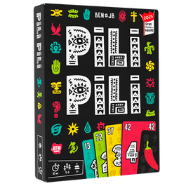 Asmodee Jeu de Société Pili Pili - Jeu de Cartes, Stratégie et Paris, 3-6 Joueurs, dès 8 Ans