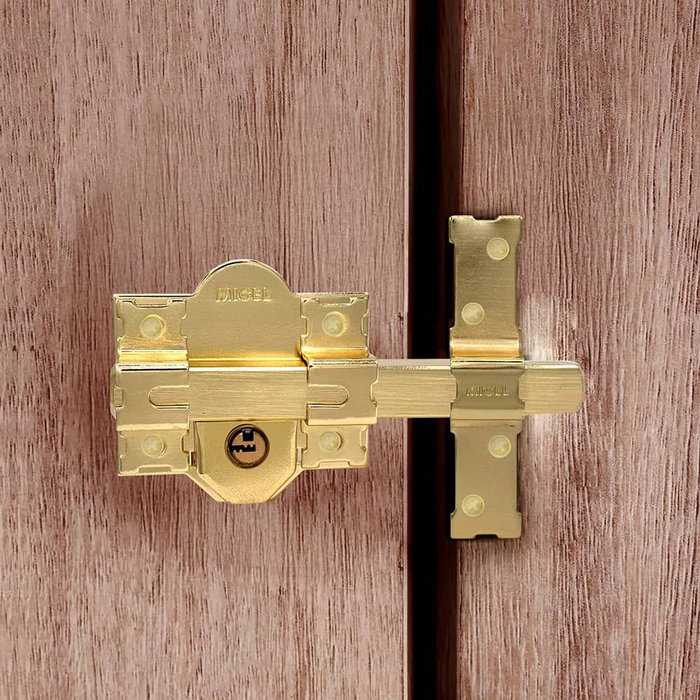 Serrure de sécurité Micel crr11 86l/50 Acier Laiton 50 mm Recouvrir