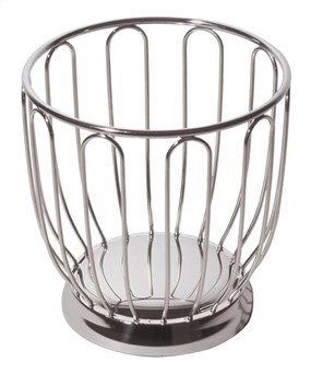 Alessi 370 - Cesto para cítricos (panier à agrumes) en acier inoxydable 18/10 22cm - Design classique depuis 1952 pour bar