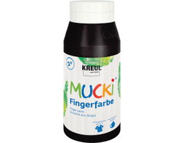 Kreul Peinture au doigt noir 750ml