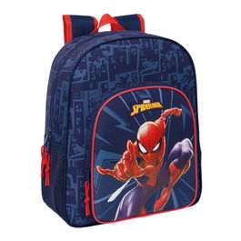 Cartable Spider-Man Bleu 32 x 38 x 12 cm
