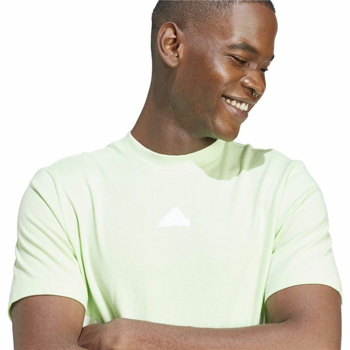 T-shirt à manches courtes homme Adidas Fi 3Bandas Regular Vert clair