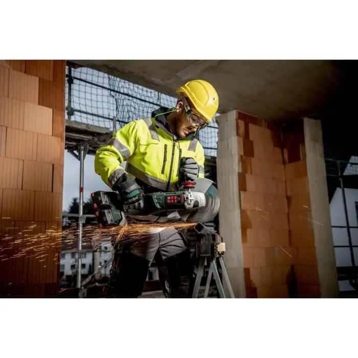 Metabo WPB 36-18 LTX BL 24-230 Quick Meuleuse d'angle sans fil 18 V Professionnelle - Coupe béton profondeur 77 mm Metabo WPB 36-18 LTX BL 24-230 Quick Meuleuse d'angle sans fil 18 V Professionnelle - Coupe béton profondeur 77 mm