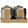 Day Cubitera 1,3 L avec pinzas en acier inoxydable