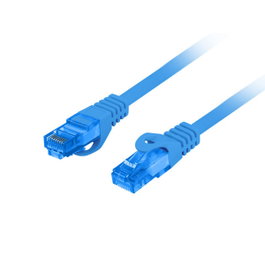 Lanberg Câble Réseau Rigide UTP 6ème Catégorie PCF6A-10CC-0500-B 5 m Bleu