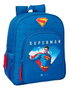 Safta Mochila junior adapt.carro superman 32x38x12 cm, Sac à dos enfant à partir de 3 ans