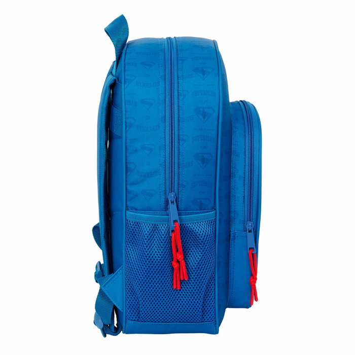 Cartable Superman Bleu 32 x 38 x 12 cm