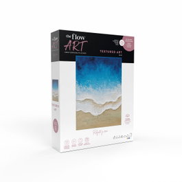 Imagiland Flow Art Texture Art Mar Fla001 Kit de peinture texture marine 30x40 cm