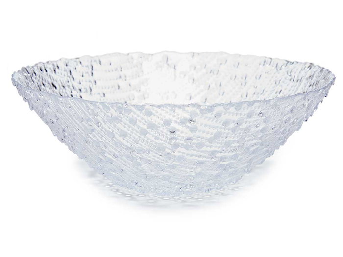 Vivalto Bowl Cristal Bits 25 cm Transparent (Set de 6)