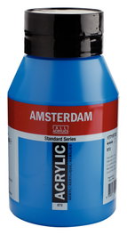 Amsterdam Amsterdam Standard Series Couleurs Acryliques Cyan Primaire 572, 1000 ml