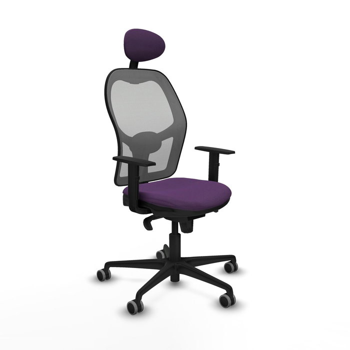 Piqueras y Crespo Chaise de Bureau avec Appui-tête 1D036G1 Violet Piqueras y Crespo Chaise de Bureau avec Appui-tête 1D036G1 Violet