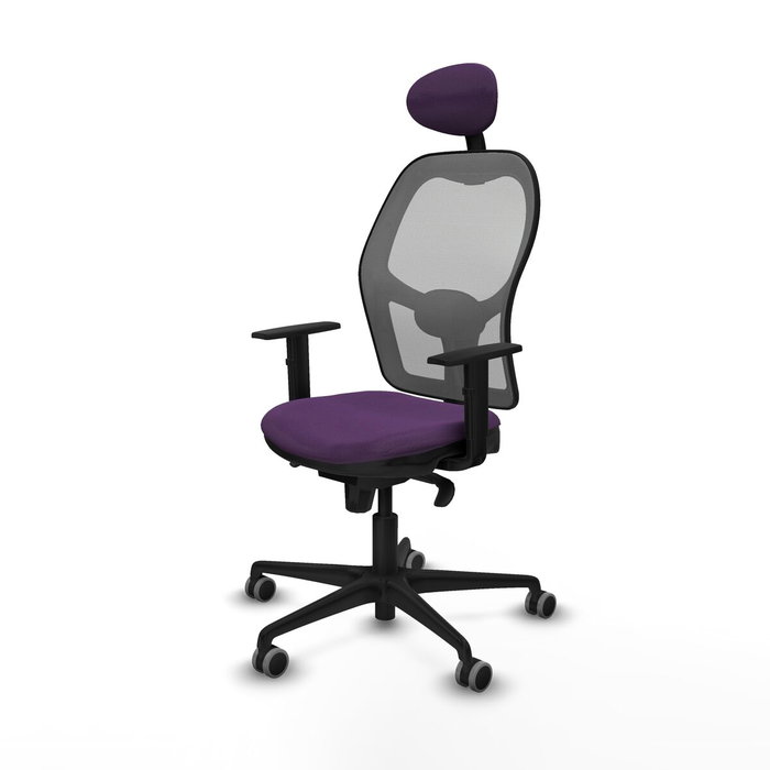 Piqueras y Crespo Chaise de Bureau avec Appui-tête 1D036G1 Violet Piqueras y Crespo Chaise de Bureau avec Appui-tête 1D036G1 Violet