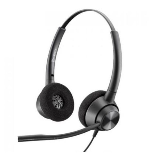 HP EncorePro 320 Micro-casque Binaural avec Quick Disconnect Noir