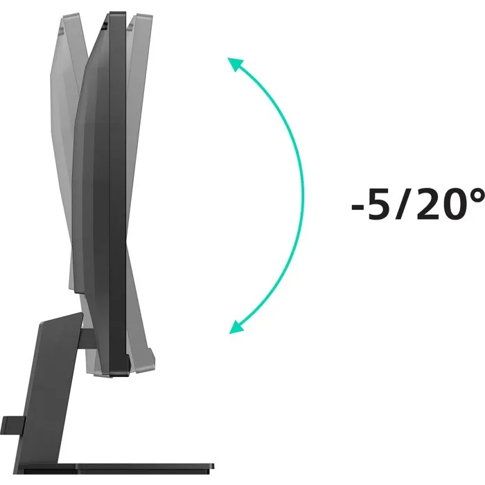 Philips 27M2N3800A/00 - Écran PC Gaming 27 Pouces 4K UHD / FHD 160 Hz / 320 Hz, Dalle IPS 0.5 ms, Réglable en Hauteur, Hub USB, HDR 400