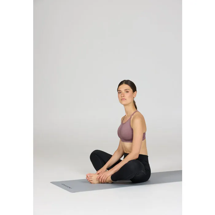 Endurance Tapis de Yoga et de Gymnastique ENDURANCE - 6 mm - 173 x 61 cm - Gris Antidérapant