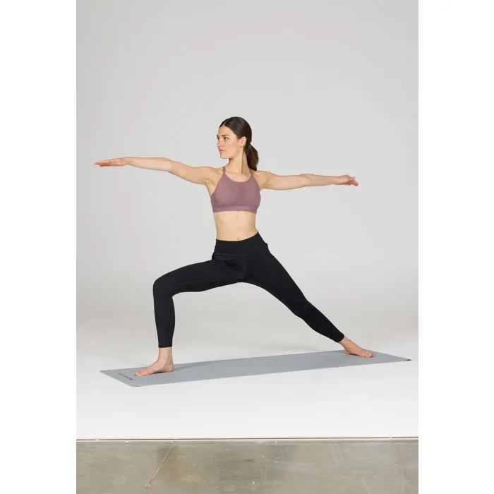 Endurance Tapis de Yoga et de Gymnastique ENDURANCE - 6 mm - 173 x 61 cm - Gris Antidérapant