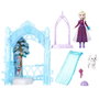Mattel Disney Princess Elsa - Mini-poupée et jeux d'hiver Escondite Helado Animales JFG29 - Avec toboggan et animaux - À partir de 3 ans
