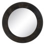 BigBuy Home Miroir mural Brun foncé Vertical 122 x 3,8 x 122 cm