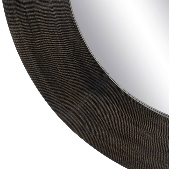 BigBuy Home Miroir mural Brun foncé Vertical 122 x 3,8 x 122 cm BigBuy Home Miroir mural Brun foncé Vertical 122 x 3,8 x 122 cm