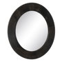 BigBuy Home Miroir mural Brun foncé Vertical 122 x 3,8 x 122 cm