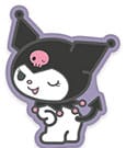 Sanrio oreiller Kuromi Twinkle 36 cm Sanrio oreiller Kuromi Twinkle 36 cm