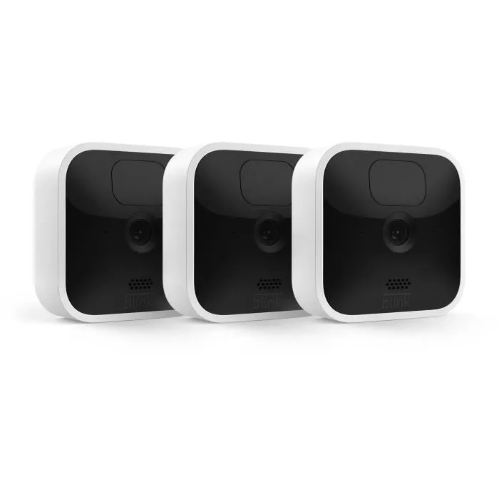 Blink - Système de sécurité domestique Blink Indoor 1080p HD avec 3 caméras intérieures sans fil, détection de mouvement, audio bidirectionnel et compatibilité Alexa Blink - Système de sécurité domestique Blink Indoor 1080p HD avec 3 caméras intérieures sans fil, détection de mouvement, audio bidirectionnel et compatibilité Alexa