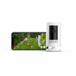 Ring Stick Up Cam Battery - Blanc