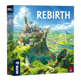 Devir Jeu de société Rebirth – Stratégie et contrôle territorial par Reiner Knizia – 2 à 4 joueurs – 30 minutes