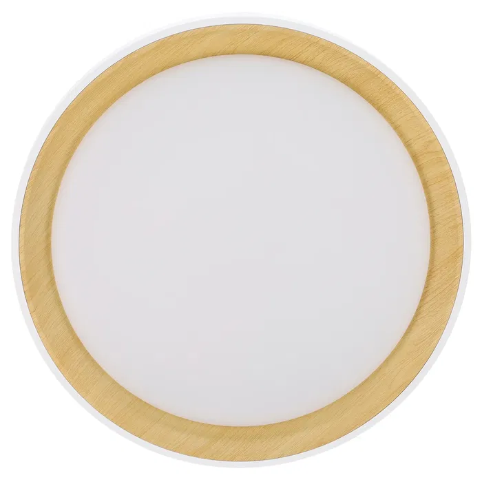 Plafonnier LED Décoratif 40W CCT 3000-6000K (Lumière Réglable) avec Télécommande, Blanc