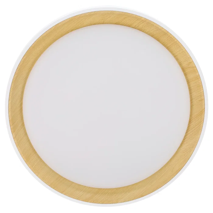 Plafonnier LED Décoratif 40W CCT 3000-6000K (Lumière Réglable) avec Télécommande, Blanc