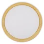 Plafonnier LED Décoratif 40W CCT 3000-6000K (Lumière Réglable) avec Télécommande, Blanc