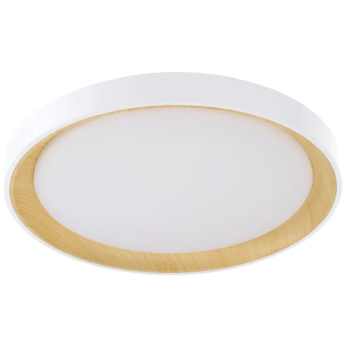 Plafonnier LED Décoratif 40W CCT 3000-6000K (Lumière Réglable) avec Télécommande, Blanc
