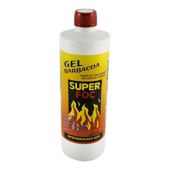 Fluide allumage Super Foc Gel 1 L Fluide allumage Super Foc Gel 1 L