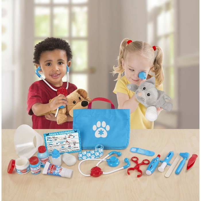 Melissa & Doug Coffret Vétérinaire d'Imitation - 24 Pièces
