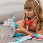 Melissa & Doug - Jeu d'imitation Vétérinaire 24 pièces avec Animaux en Peluche - Coffret Éducatif pour Enfants dès 3 ans