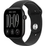 Apple Watch Series 12 GPS - 46mm - Boîtier Aluminium Noir - Bracelet Sport Noir S/M