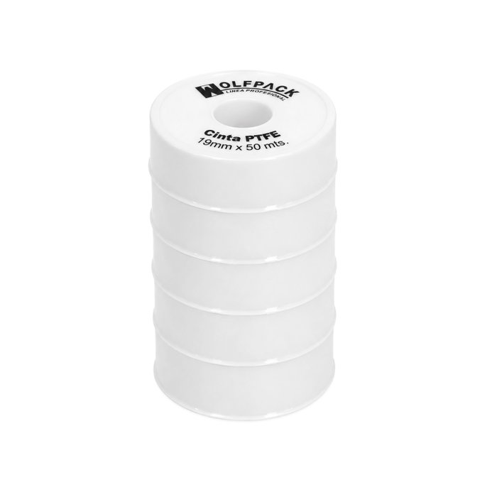 WOLFPACK LINEA PROFESIONAL Ruban PTFE épais 19 mm x 50 m