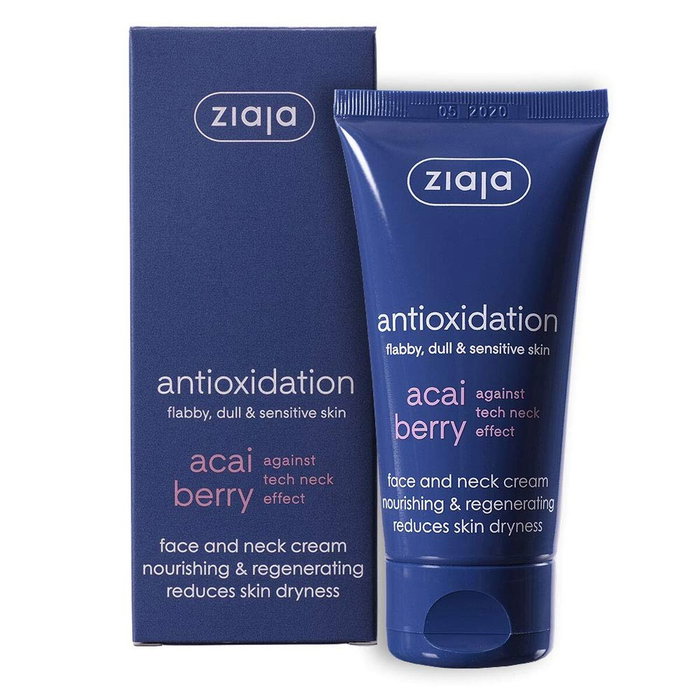 Ziaja Crème Régénérante et Nourrissante Acai Visage et Cou 50 ml
