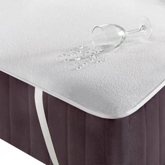 Protege-matelas Mansion pour lit 2 personnes - 180 x 200 cm - Blanc