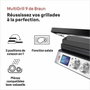 Braun Multi Grill 9 - Grill multifonctions 2000 W - Noir et acier