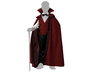 Déguisement Enfant Vampire avec Cape, Gilet et Pantalon - Costume Garçon Halloween 10-12 Ans - Taille 10-12 Ans
