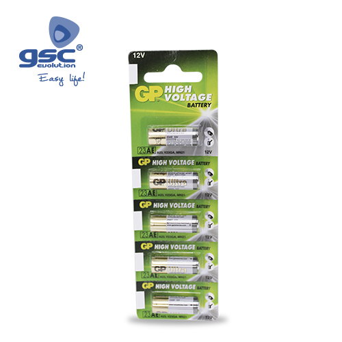 GP Blister 5 Pilas Alcalinas 23A 12V