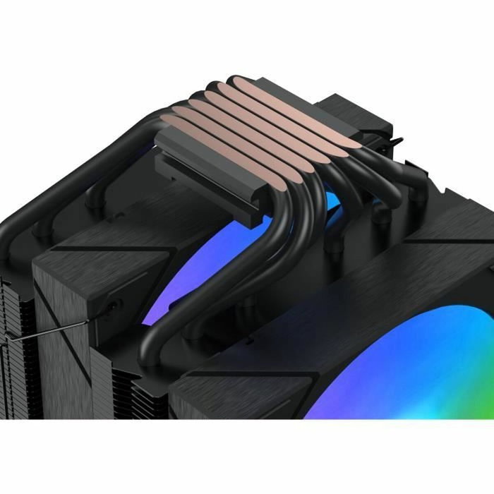 XIGMATEK AK6 Dual Digital - Ventirad CPU AMD AM5/AM4 & Intel LGA - 2x 120mm ARGB - Noir