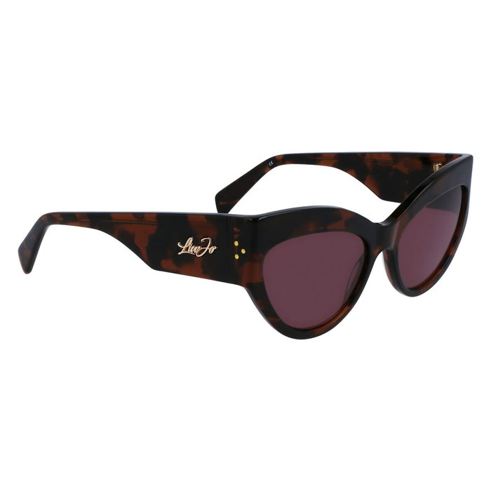LIU JO LJ787S-242 - Lunettes de soleil Marron et Rose LIU JO LJ787S-242 - Lunettes de soleil Marron et Rose