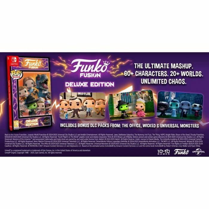 Just For Games Funko Fusion - Edition Deluxe - Nintendo Switch Just For Games Funko Fusion - Edition Deluxe - Nintendo Switch