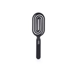 Bifull Bye Bye Frizz - Brosse Anti-Statique et Anti-Frisottis en Carbone - Conception Ergonomique et Poils Flexibles